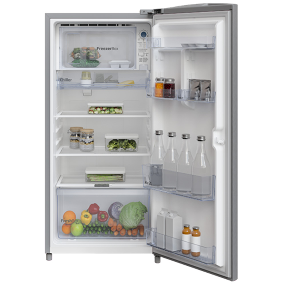 Beko 200 Liter Single Door Refrigerator (RDC220SPLSE/XI) model RDC220SPLSE/XI front view - GharOne Nepal view 3